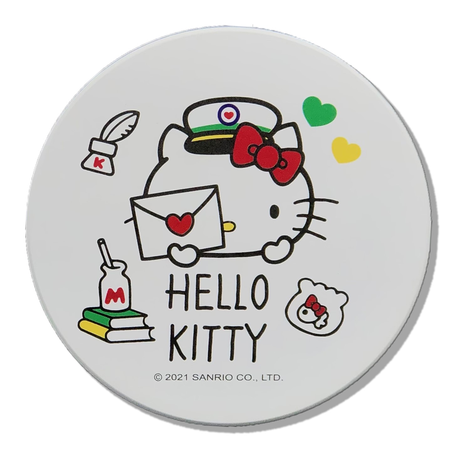 商品名稱_HELLOKITTY FOR YOU杯墊(寫信款)